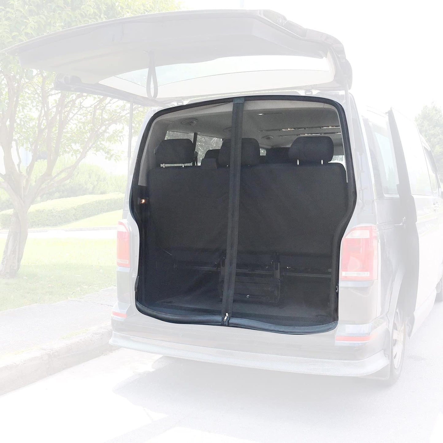 Moskitonetz für Peugeot Expert Traveller 2017-2022, Schwarz / Moskitonetz Hecktür, Expert Traveller 2017-2024