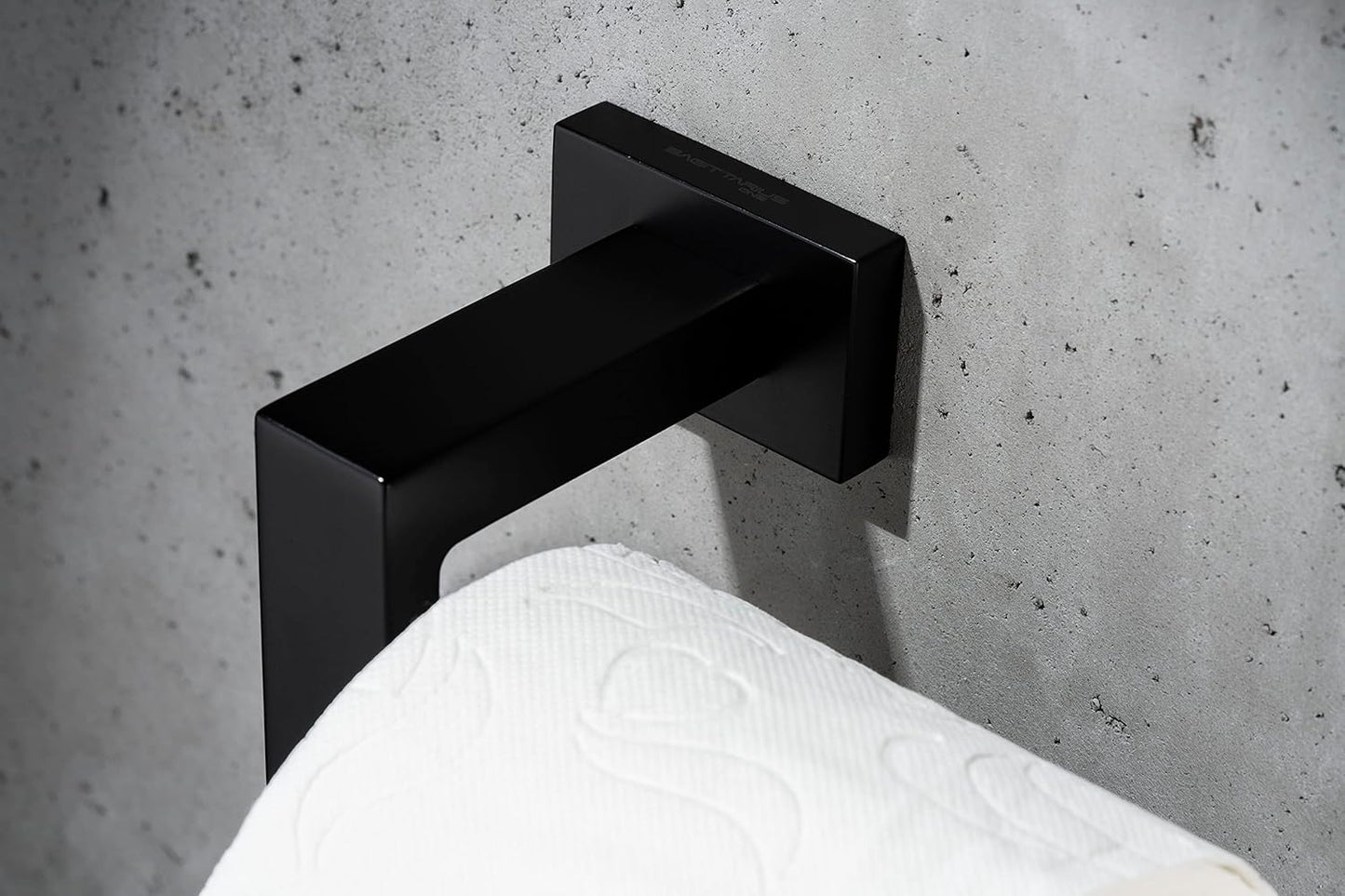 141S1-B Toilettenpapierhalter, Schwarz
