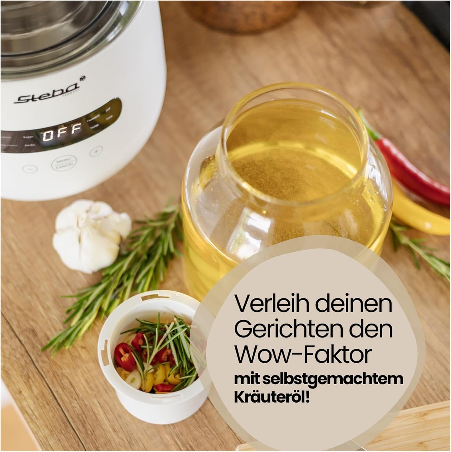 JM 4 Joghurt-Maker mit 5 Automatikprogrammen