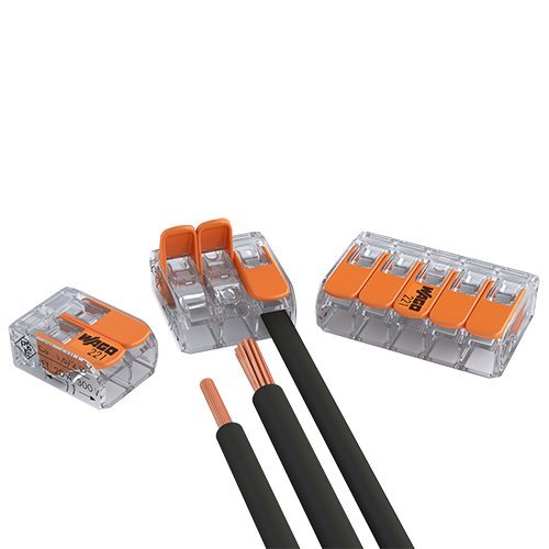 221 Verbindungsklemmen-Set, 100 Set 0,2 - 4 mm²