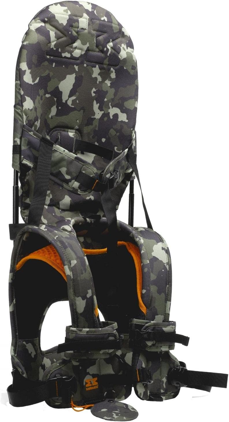 Baby Schultertrage mit Rückenunterstützung, camouflage