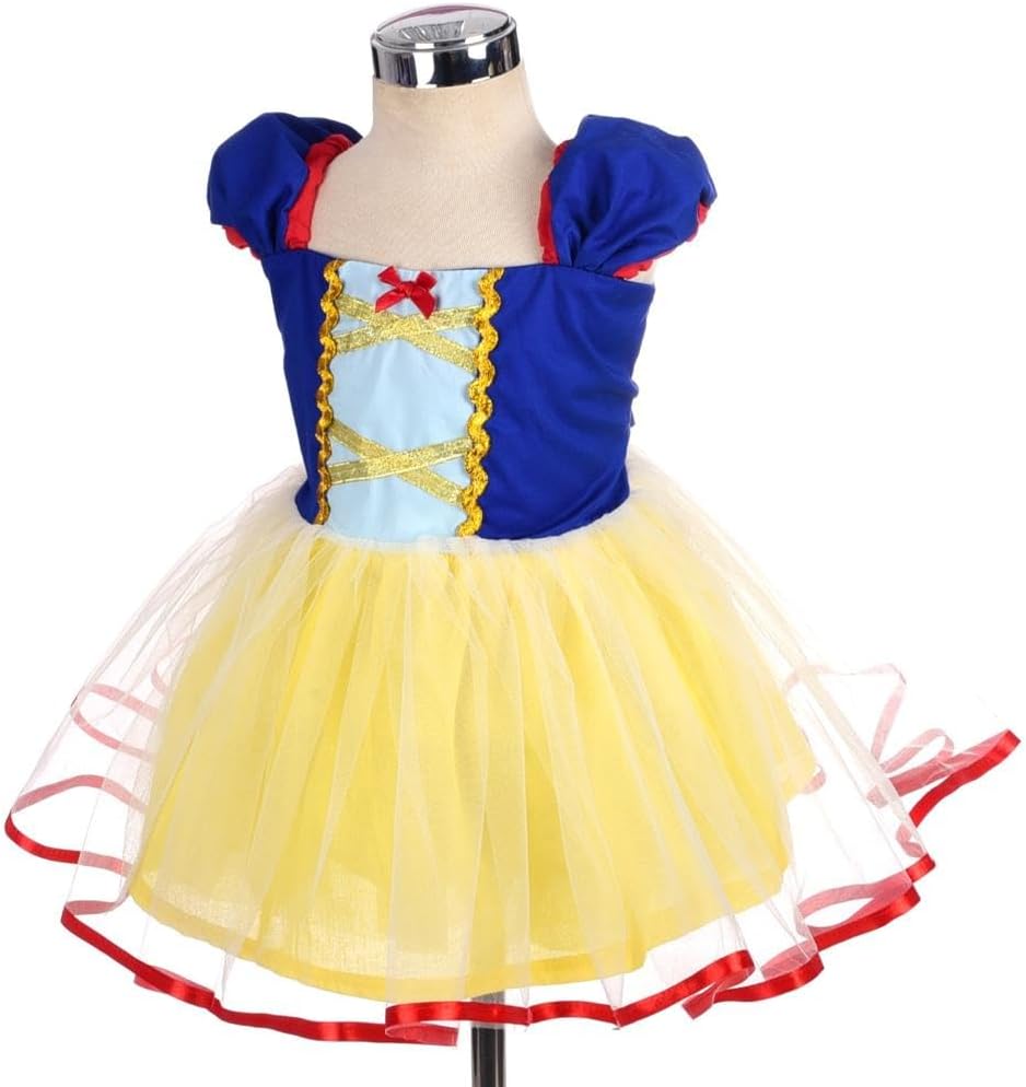 Prinzessinnen-Kleid Schneewittchen, Tüll - Schneewittchen (mit Zubehör) 3-6 Monate