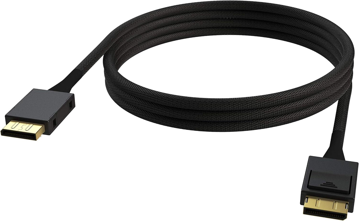 OCuLink PCIe SFF-8611 auf SSD Datenkabel, SFF-8611 Oculink Nylon Net Jacket 025cm