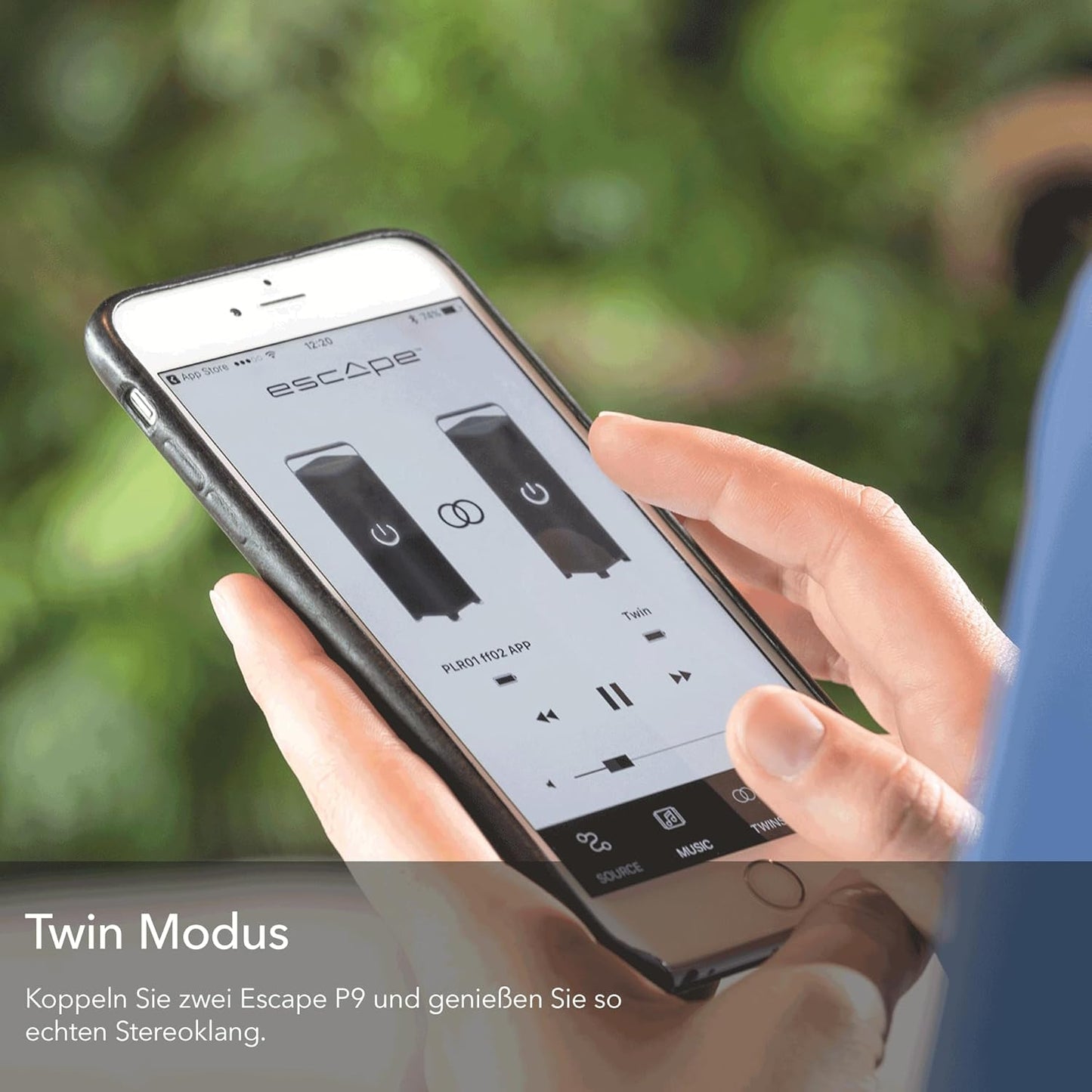 Bluetooth Lautsprecher P9, Schwarz