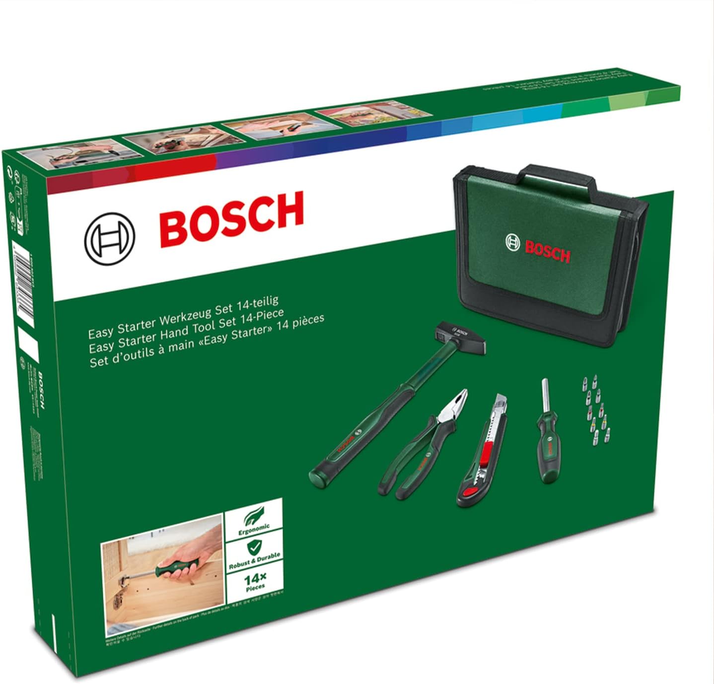 Easy Starter Werkzeug Set 14-teilig, 14-tlg. Set