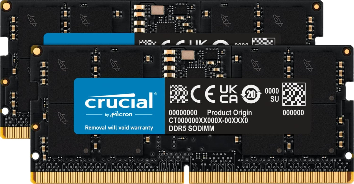 SO-DIMM 16 GB DDR5-4800 (2x 8 GB) Dual-Kit, Arbeitsspeicher, 16 GB Kit (2x8 GB) 4800MHz