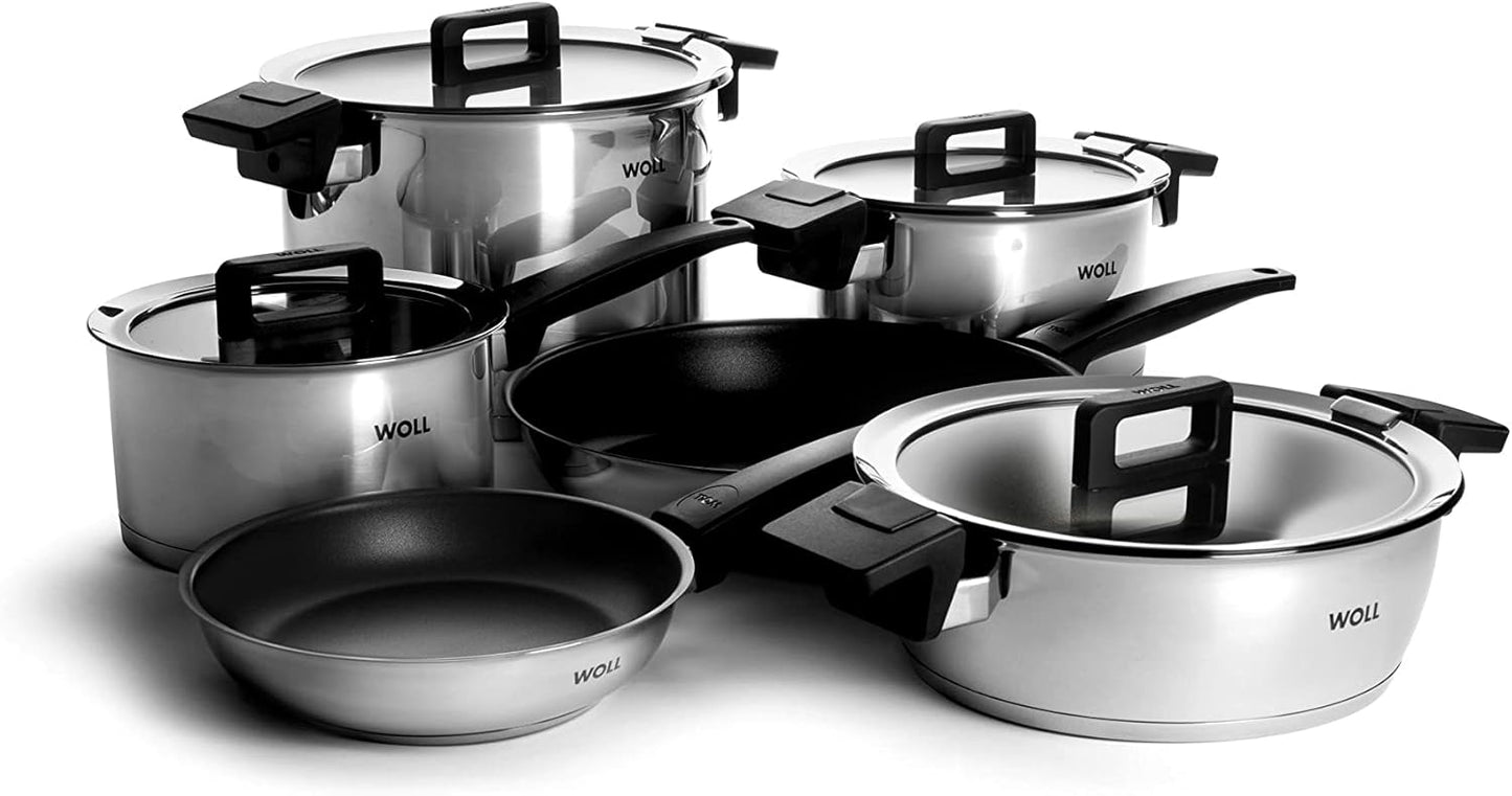 10-teiliges Induktions-Topf- und Pfannenset Concept