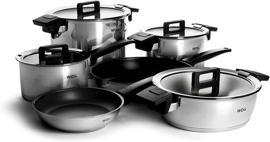 10-teiliges Induktions-Topf- und Pfannenset Concept