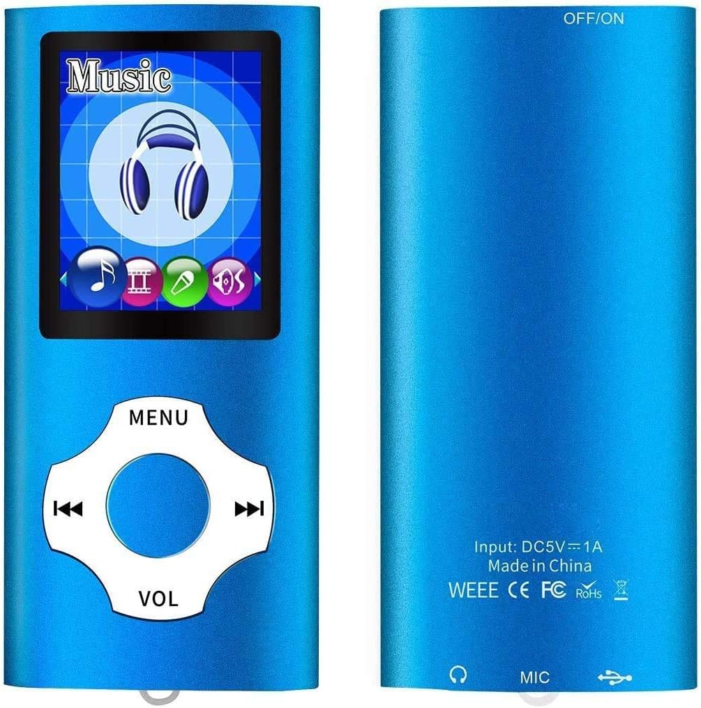 MP3/MP4 Player, Dunkelblau