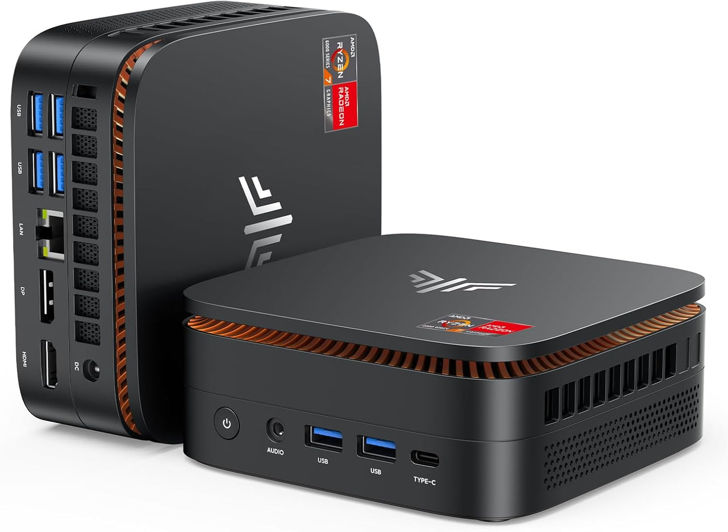 Hyper H1 Mini PC mit Ryzen 7 und 4K Unterstützung, AMD Ryzen 7 6800H/16GB DDR5 +512GB