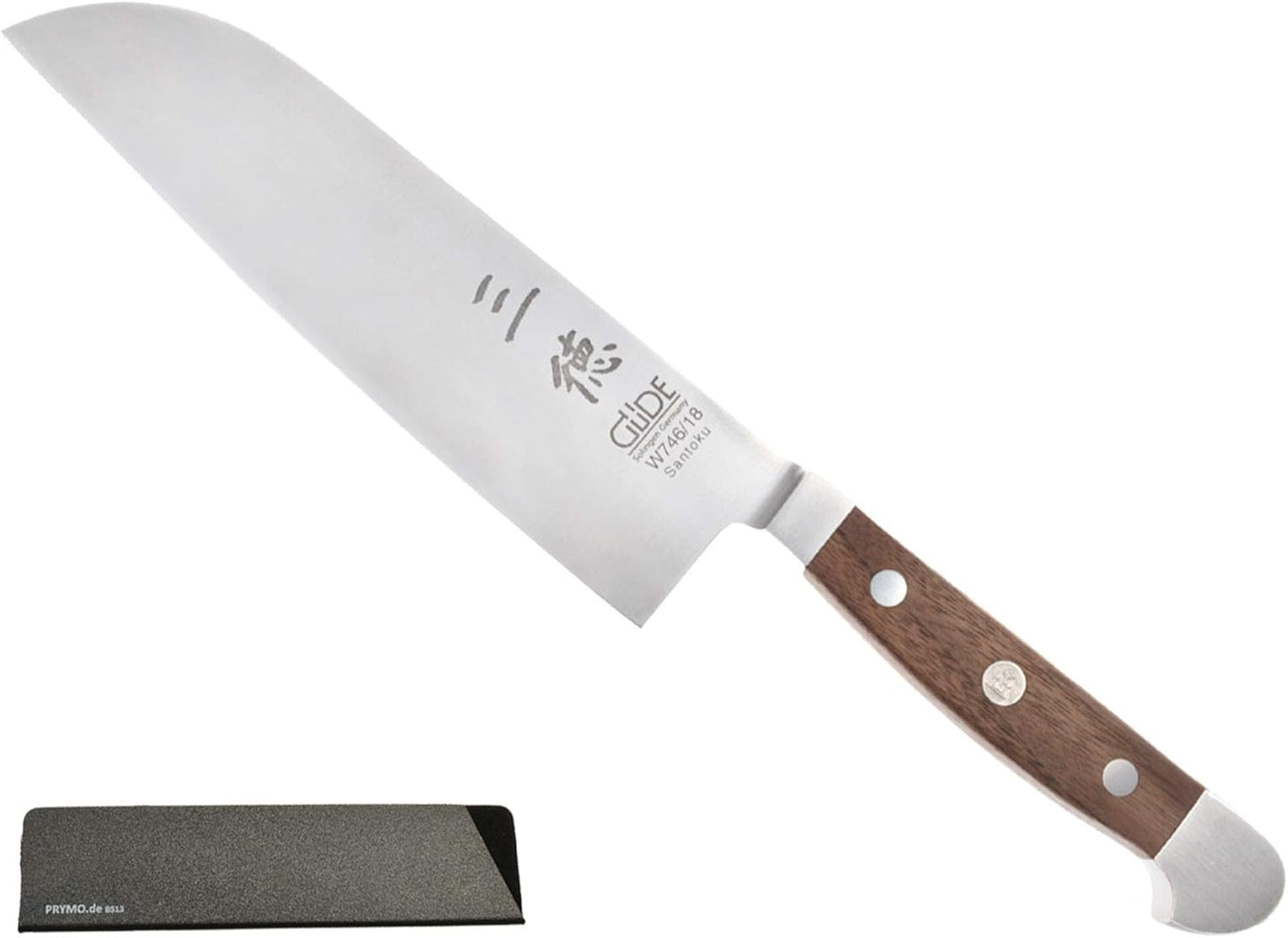 Santokumesser, Santoku glatt 18cm 1) Messer Ohne Gravur