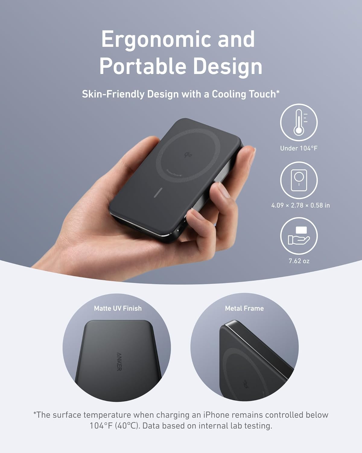 MagGo Powerbank, Schwarz