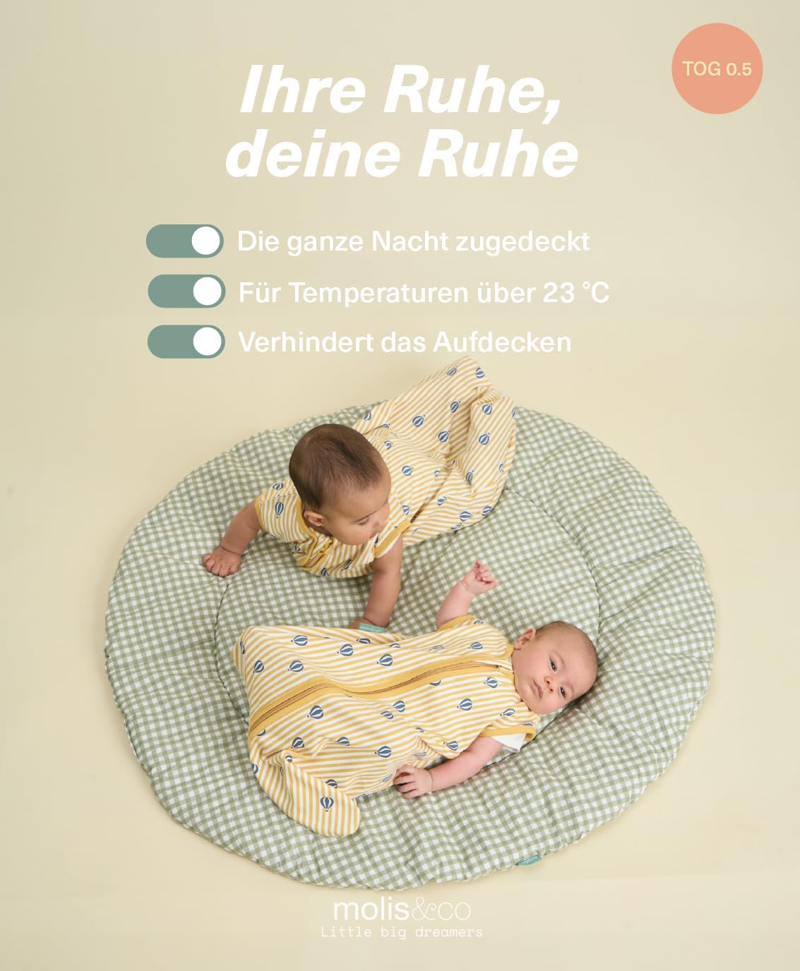 Babysommerschlafsack, 6-18 Monate, Balloons 6-18 Monate