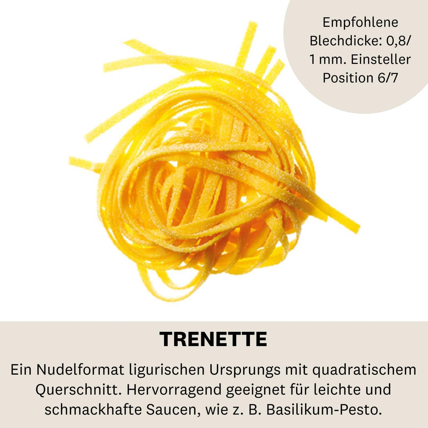 Zusatzgerät Trenette 3.5mm, Trenette