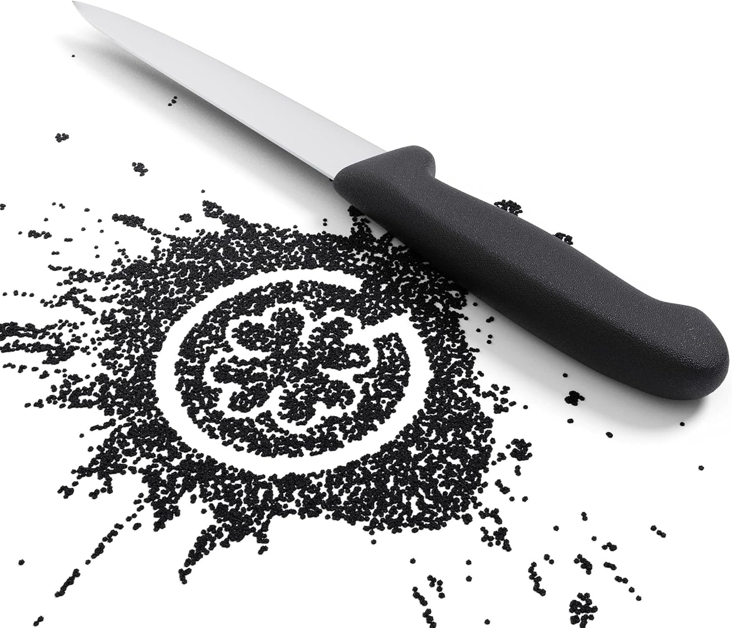 Filetiermesser, Schwarz / 18 cm Filiermesser