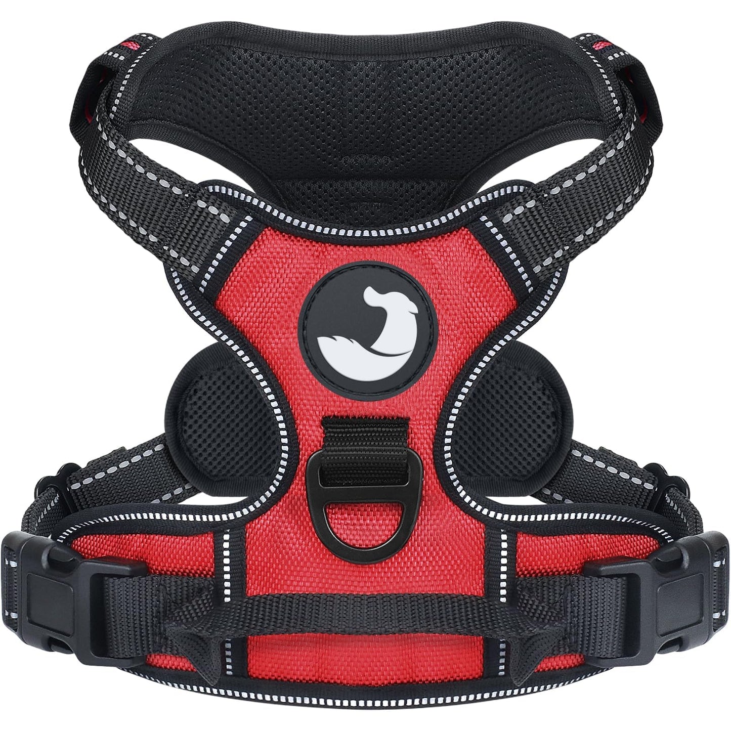 Reflektierendes Hundegeschirr, S (1er Pack) Rot
