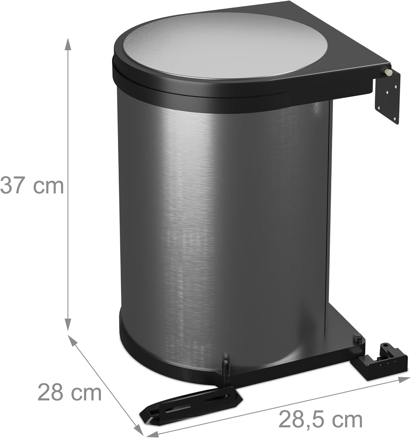 Einbaumülleimer