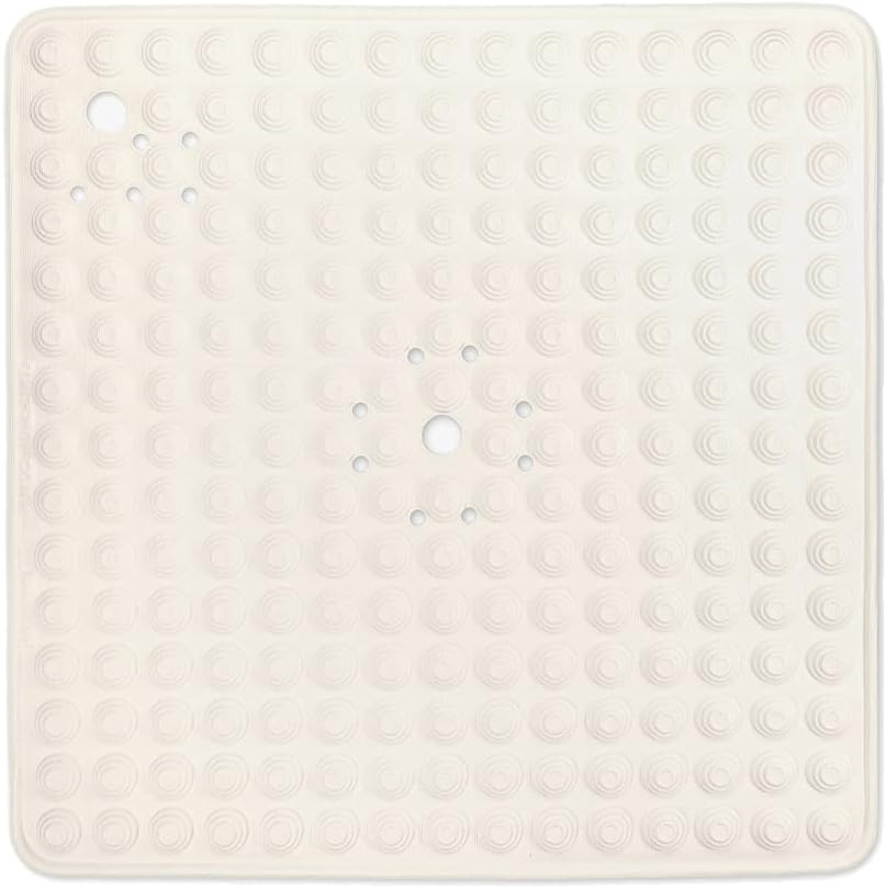 Rutschfeste Duschmatte, 60x60 cm, 60 x 60 cm Creme