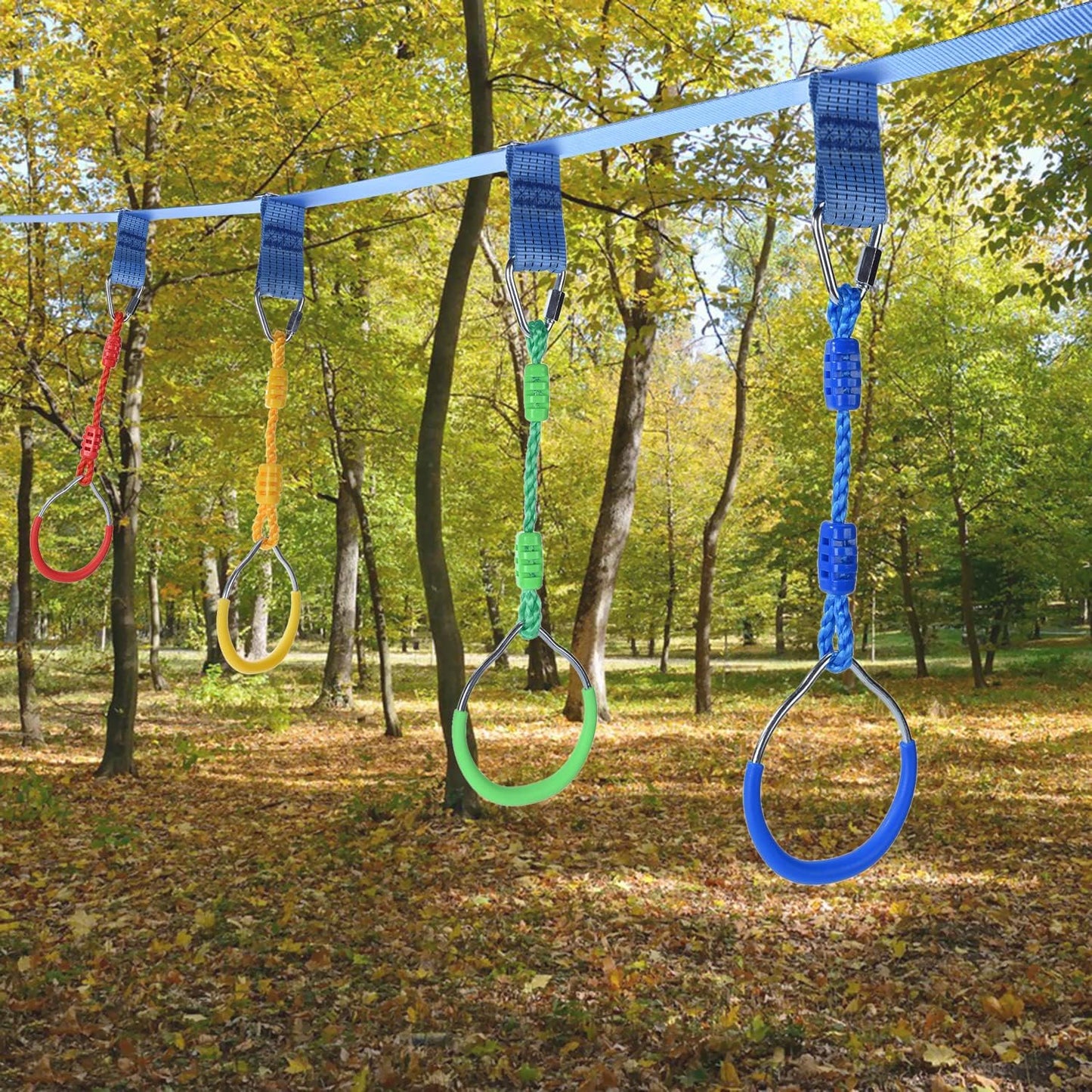Turnringe-Set für Kinder (4 Stück), Varios Colores