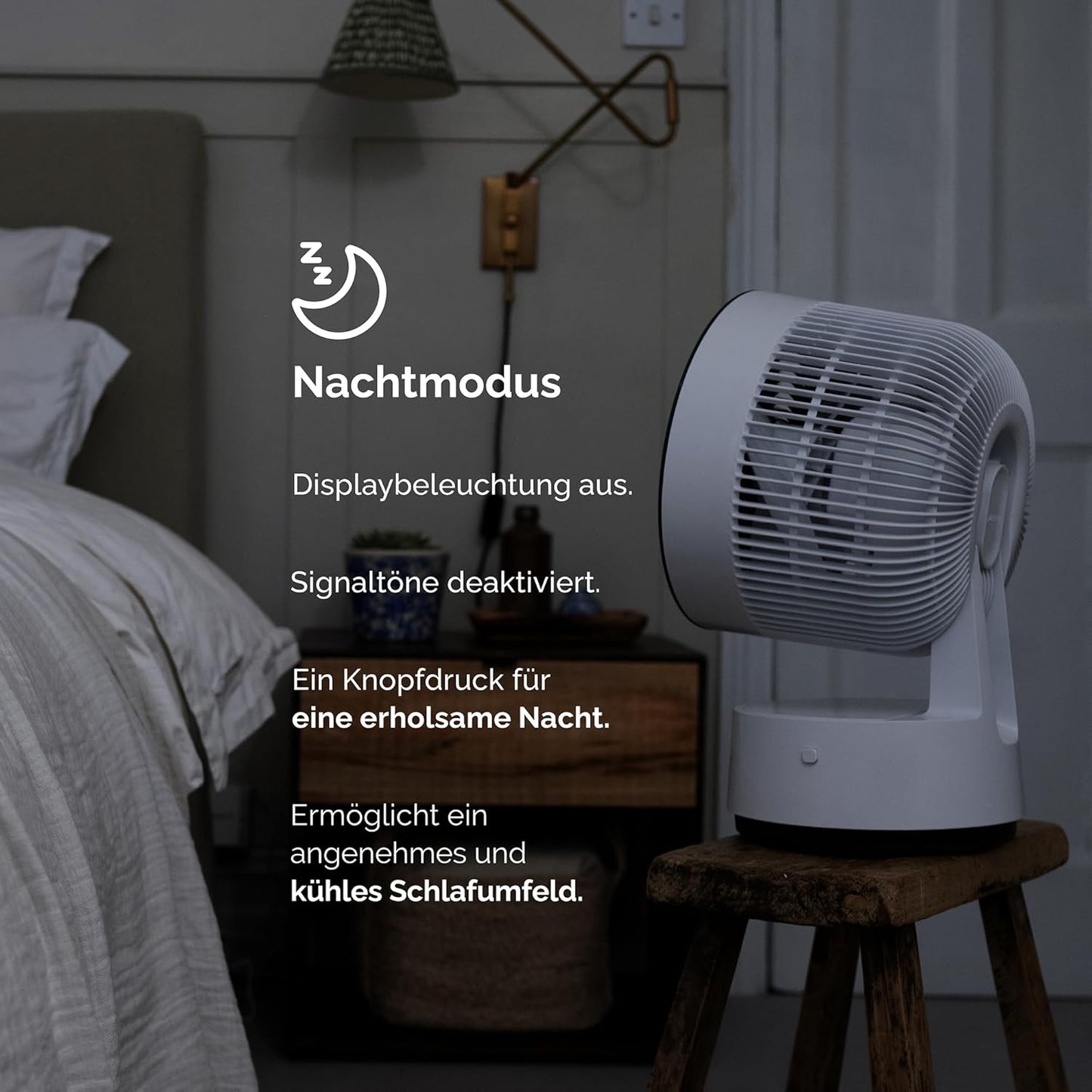 Tragbarer Ventilator Sefte mit Akku & Fernbedienung, Sefte® 8" Table
