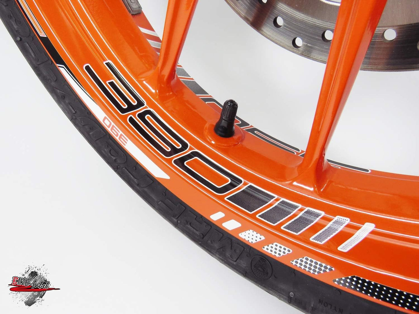 Felgenrand Aufkleber für KTM 390 Duke 710046