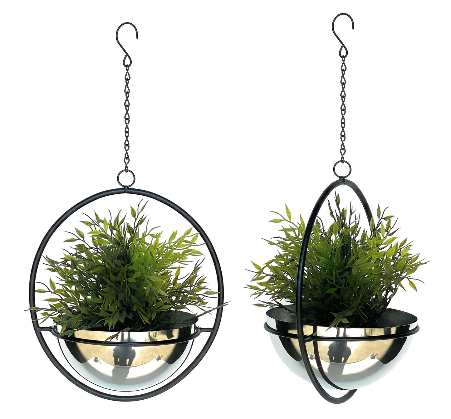 2-teiliges Blumenampel-Set mit Topf 96087