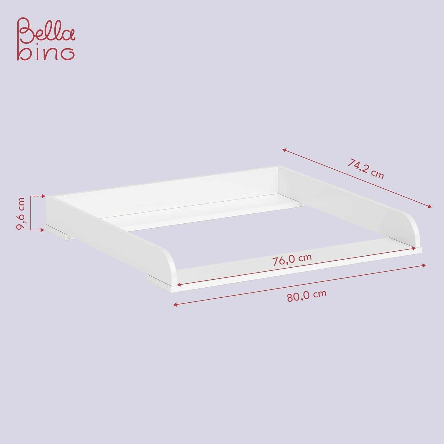 Oti Wickelaufsatz für Malm, Hemnes, Nordli Kommoden, normal