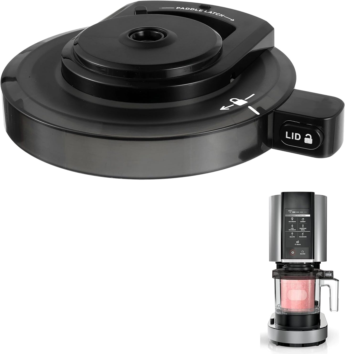 Ersatzdeckel für Ninja NC301 Eismaschine, NC300
