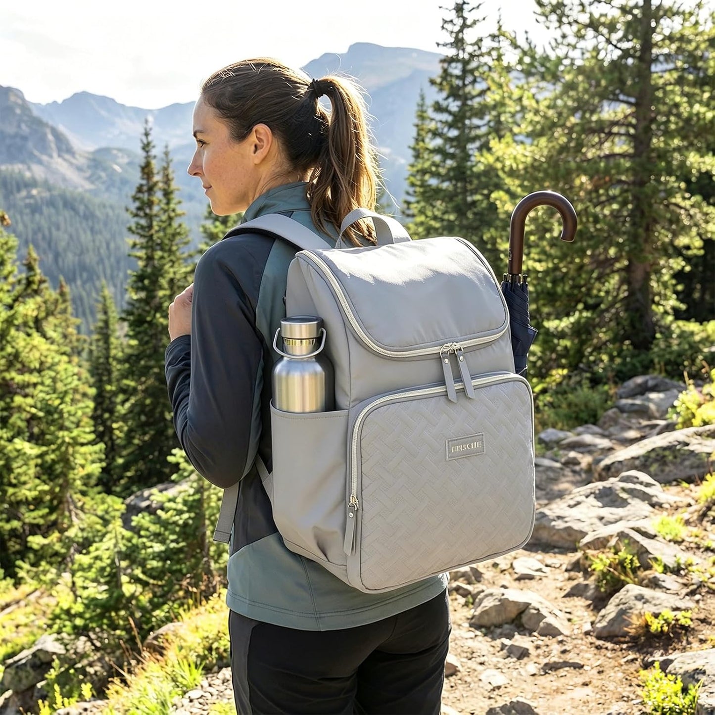 Kühlrucksack, Grau