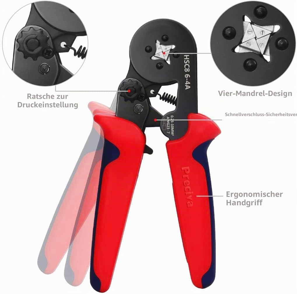 Crimpzangen-Set, Set – 1200 Stück