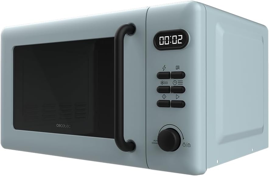 Proclean 5110 Mikrowelle mit Grill und Auftaufunktion, Bleu Digital | Grill