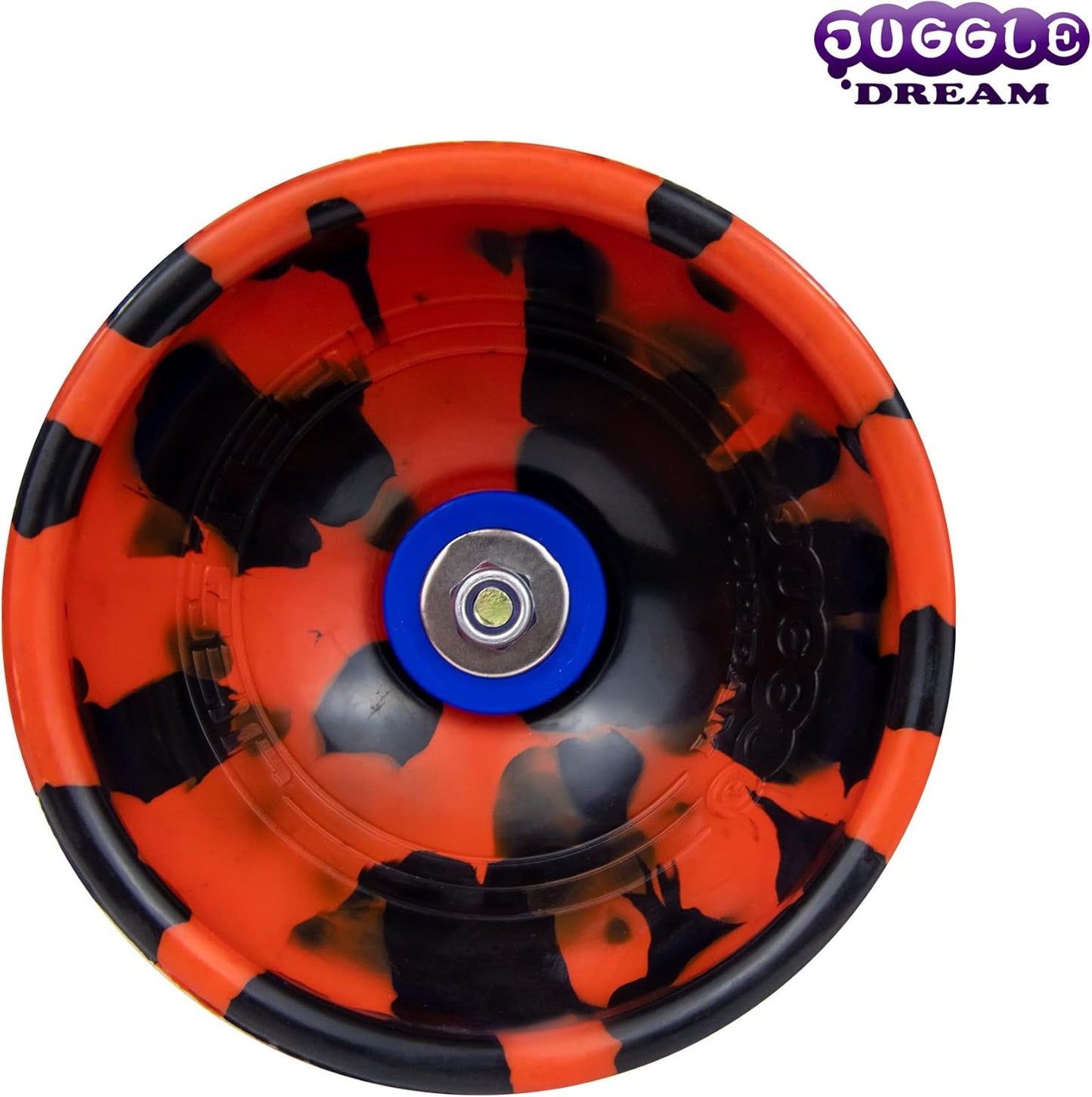 Diabolo-Jonglierset, Schwarz/Rot