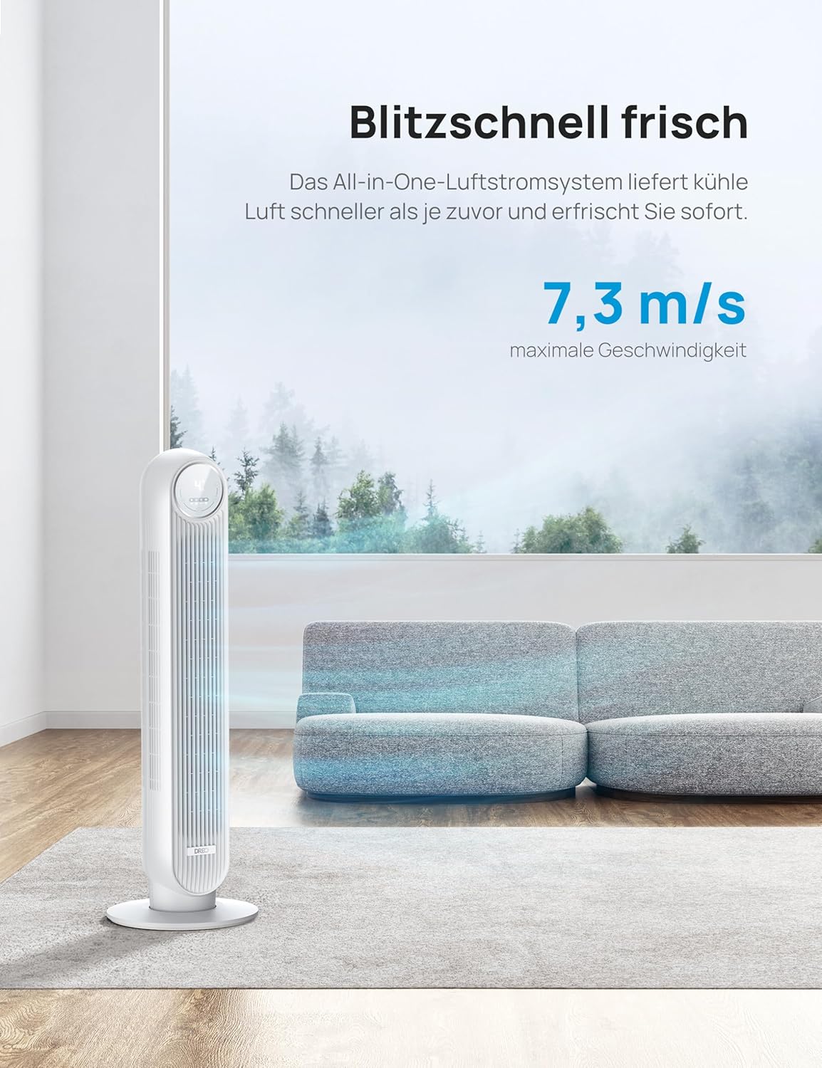 Turmventilator Nomad One