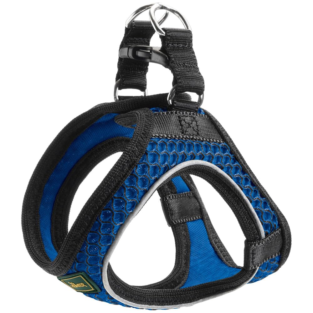 Hundegeschirr Hilo Comfort, blau XXS-XS