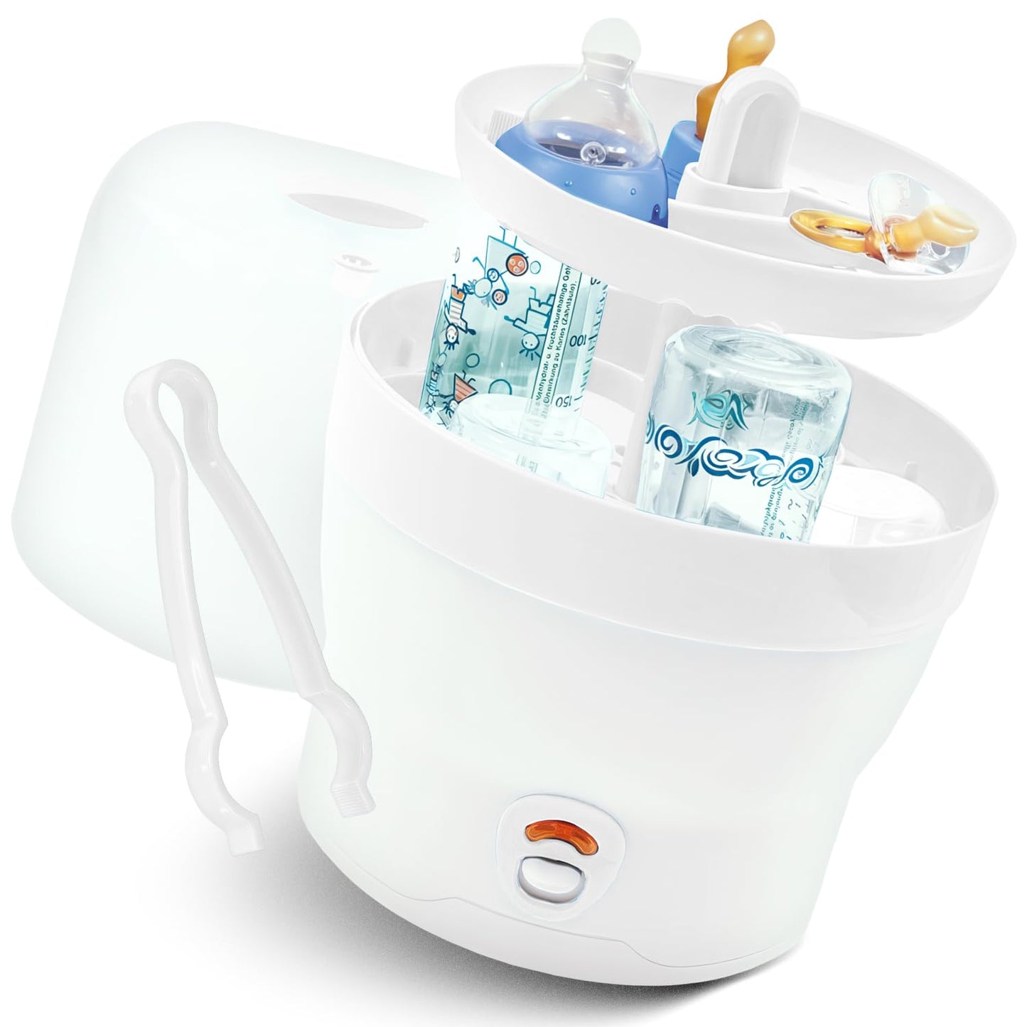 BS 29 Dampfsterilisator für Babyflaschen, Weiß