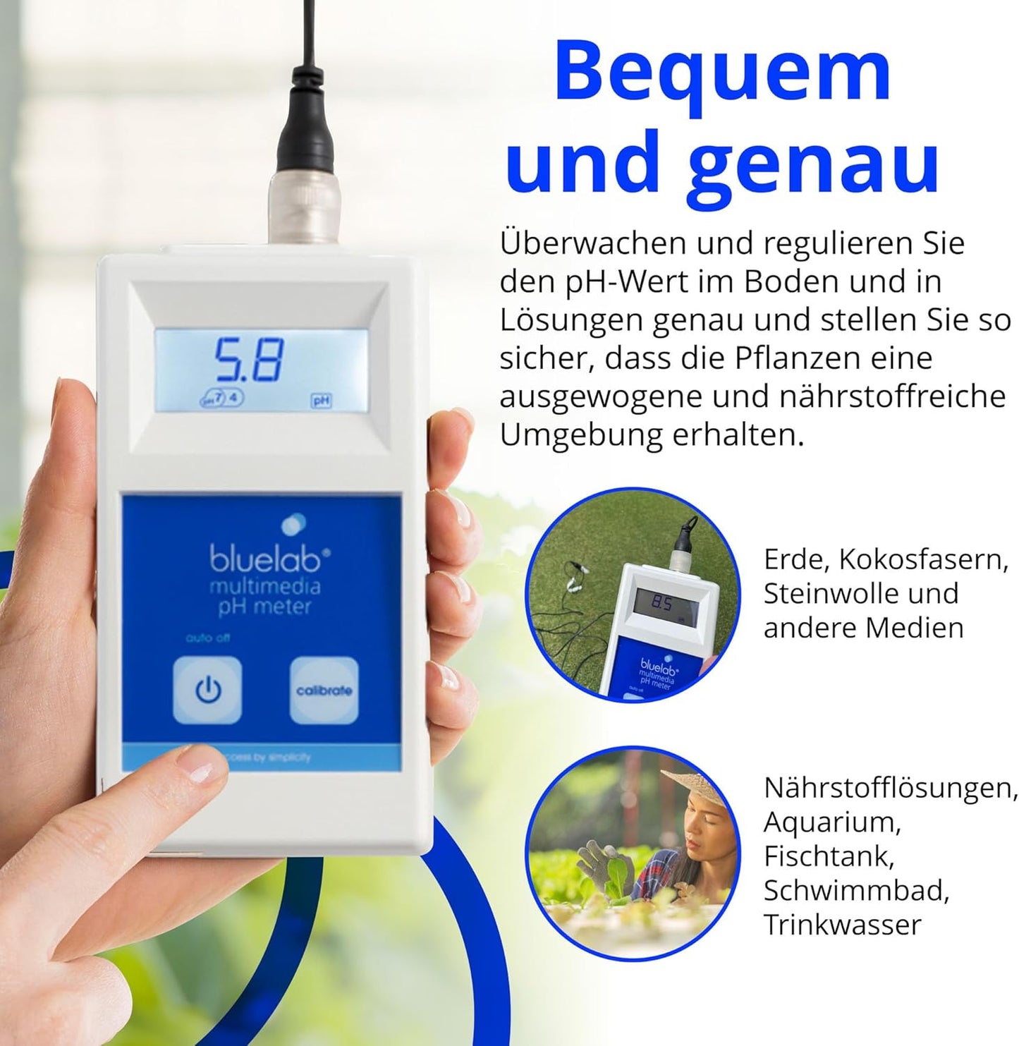 Digitales pH-Messgerät