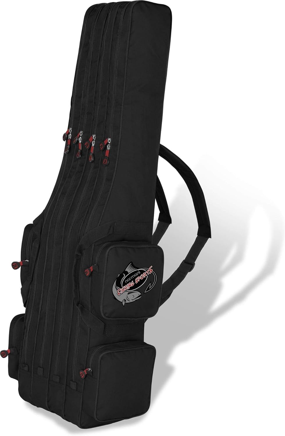 Rutentasche mit 4 Fächern, Sch-warz 4 Innenfächer 150 cm