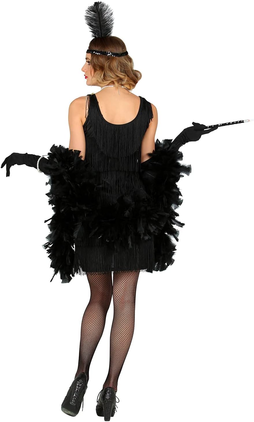 Fransen Kleid Kostüm, S