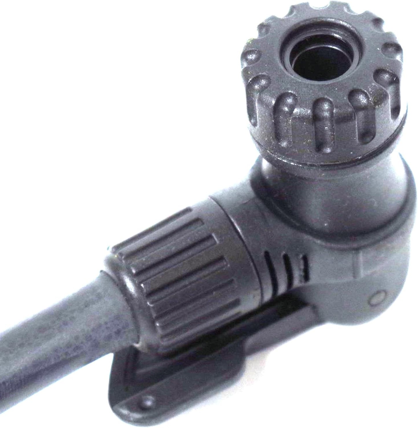 Velopumpe mit Manometer, Schwarz
