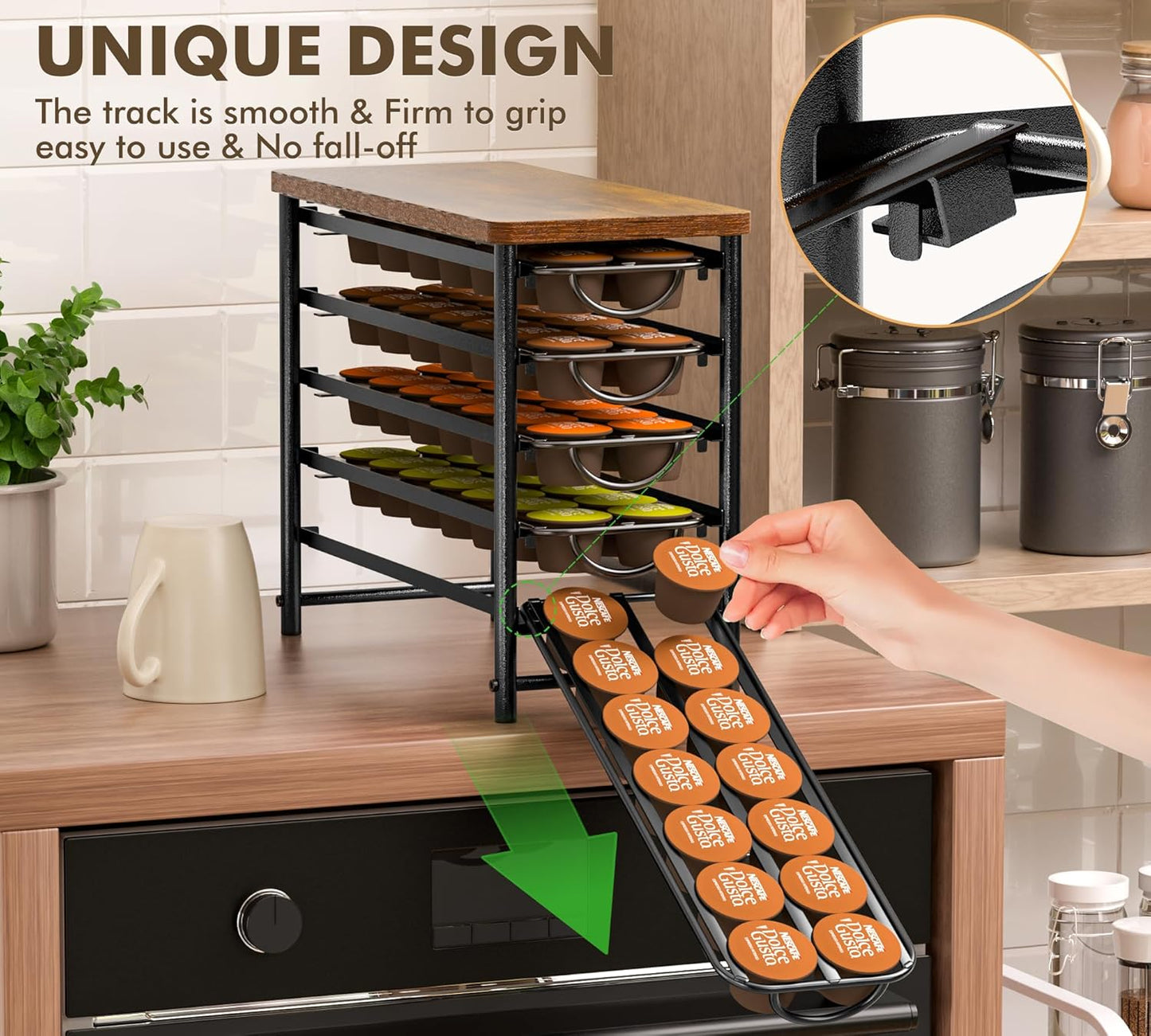 Kapselhalter für Dolce Gusto, für 72 Kapseln