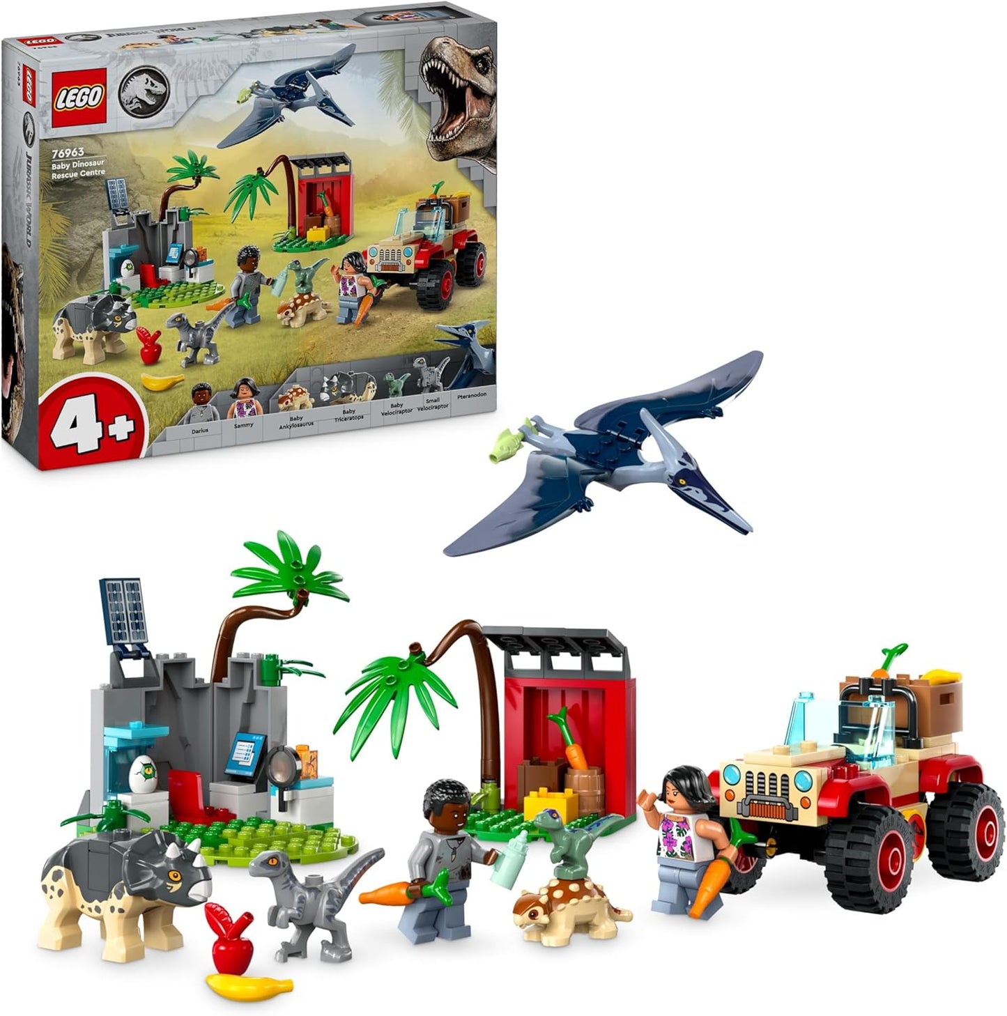 Jurassic World - Rettungszentrum für Baby-Dinos (76963), Single