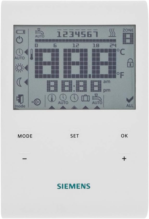 RDE100 Raumthermostat mit Zeitschaltprogramm
