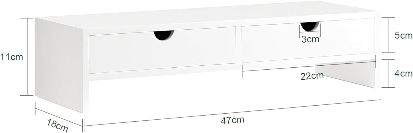 Monitorerhöhung, Weiss