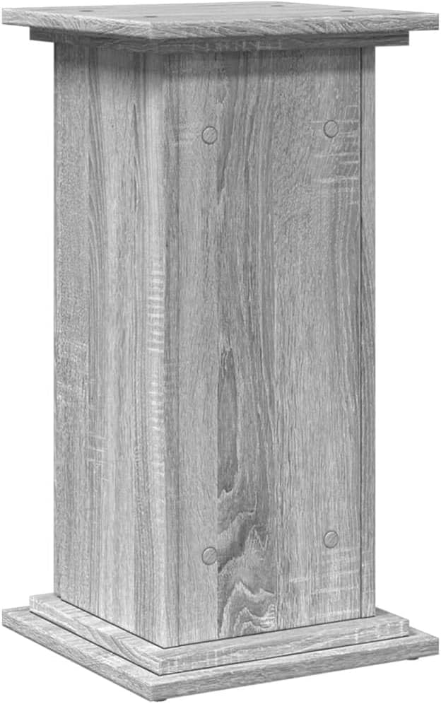 Postament mit Stauraum, Grau Sonoma, 31 x 30 x 60 cm