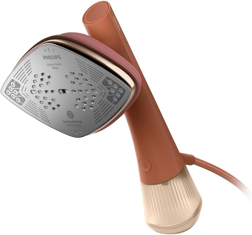 OneTurn 2in1 Bügeleisen und Steamer 1800 W, Stylemat Terracotta