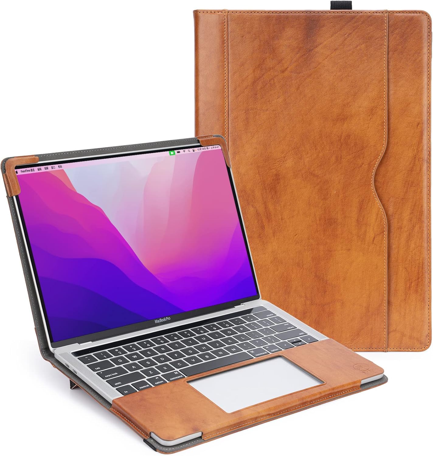 Lederhülle für MacBook Air 13", Braun