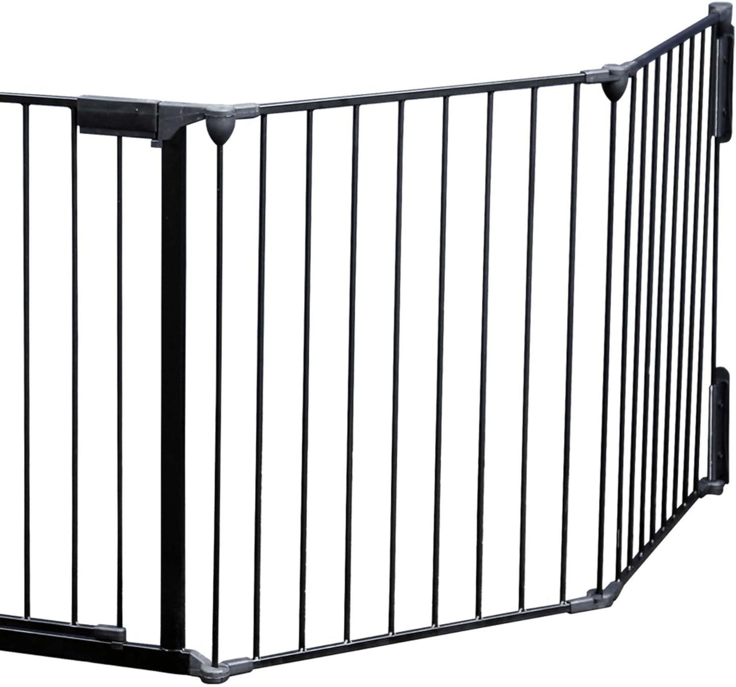 Kaminschutzgitter XL, Schwarz ; 3100 x 650 x 750 mm