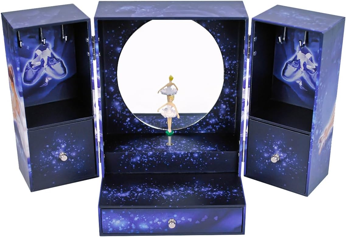 Spieluhr Schmuckschatulle mit Ballerina