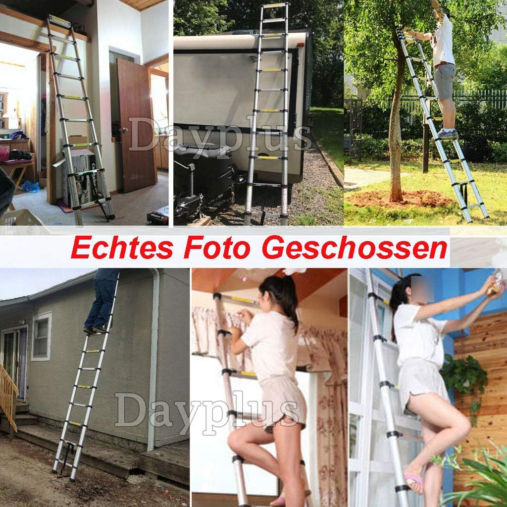 Teleskopleiter 2,6 m, 2.6m Gerade Leiter