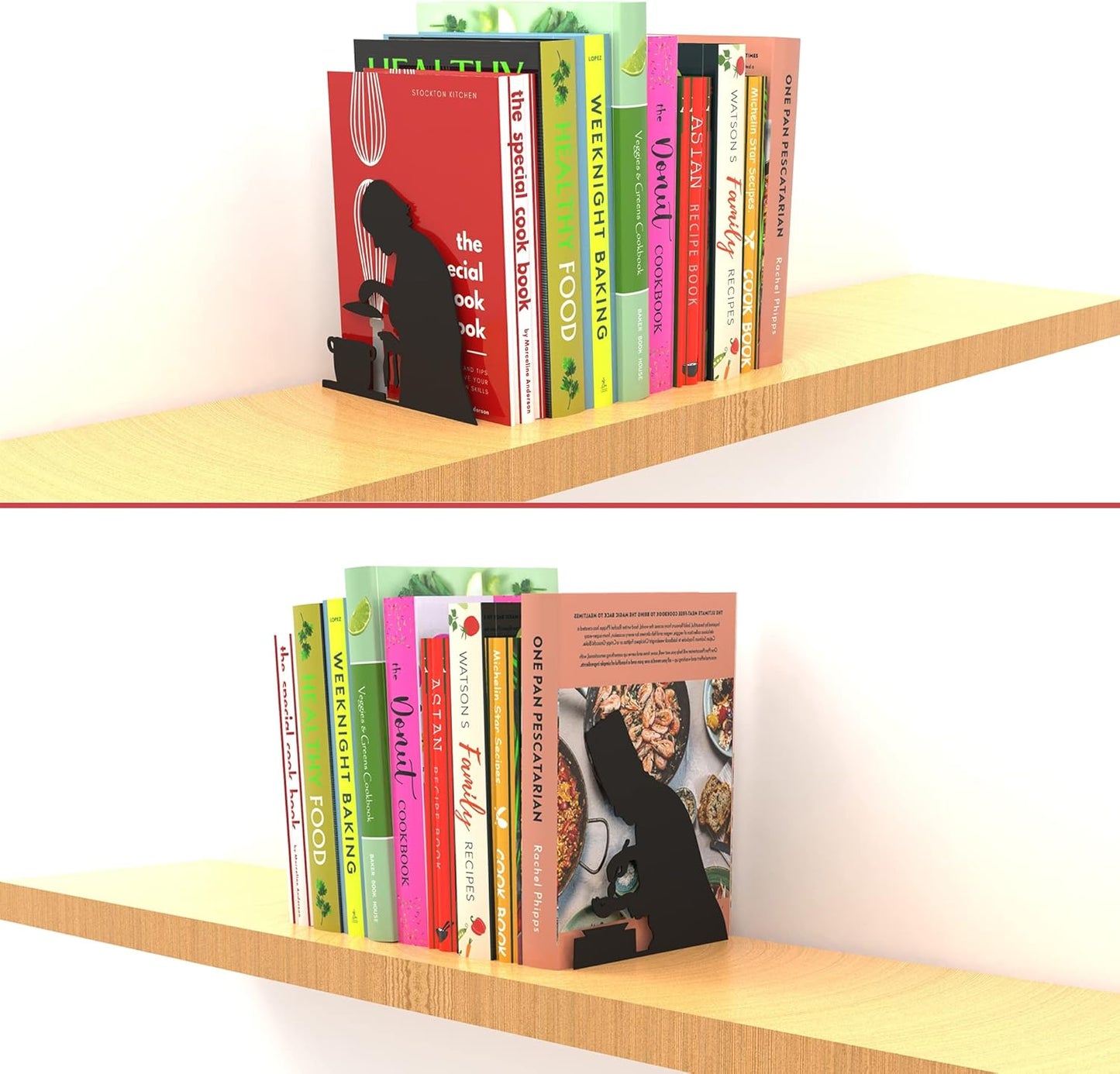 By the Book Buchstütze, Koch (Schwarz)